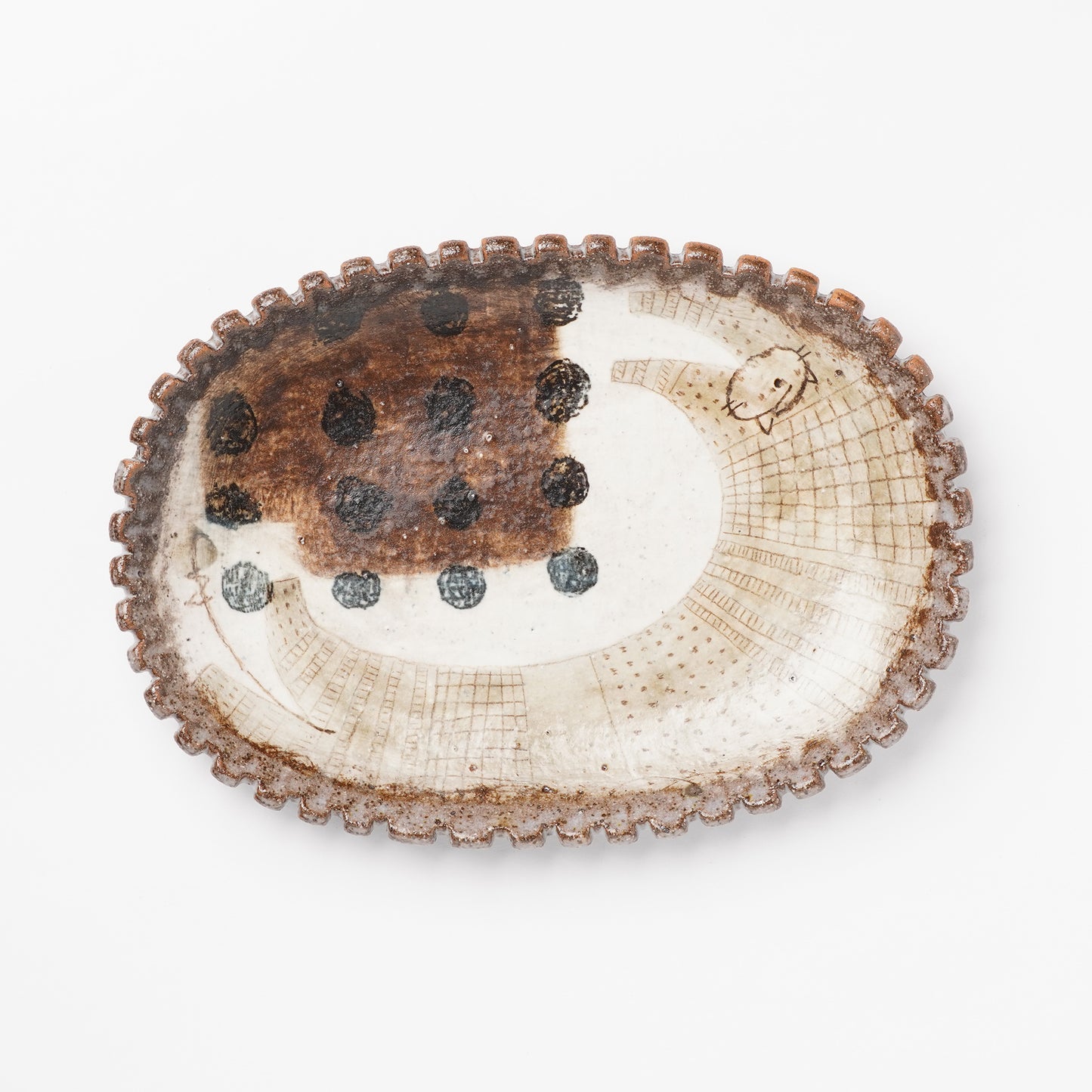 Kyoko Jishage Large Oval Plate