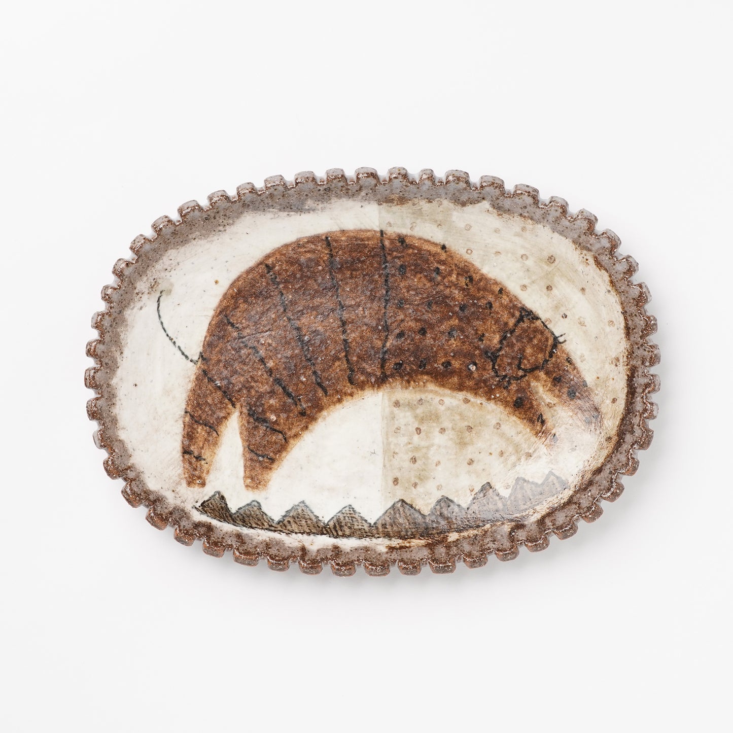 Kyoko Jishage Large Oval Plate