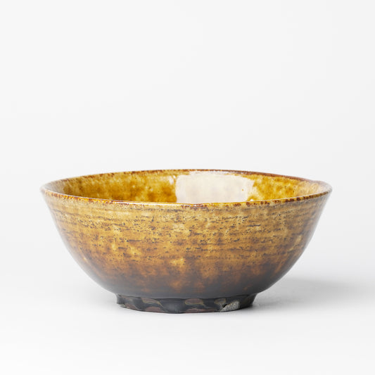Kei Kawachi Bowl Amber Glaze