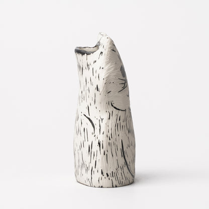 Miki Kaname Cat Flowr Vase