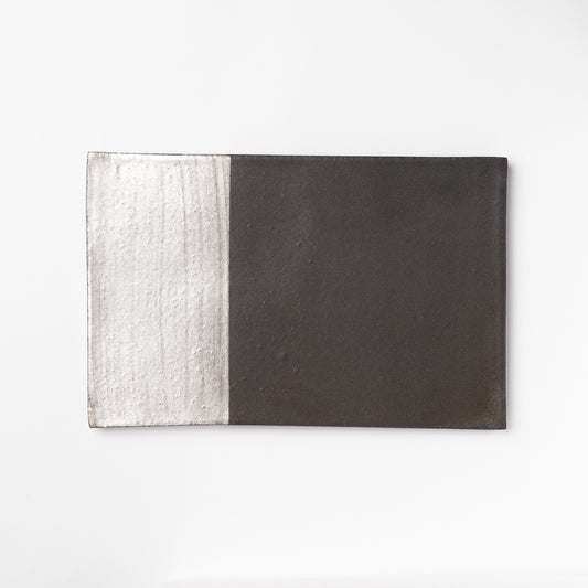 Yuta Tsukamoto Rectangle Plate M Black x Silver