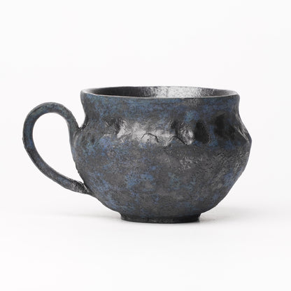 Akiko Yanagawa Coffee Mug Blue
