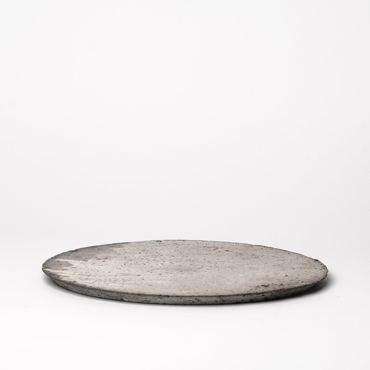 Akiko Yanagawa Flat Dinner Plate White