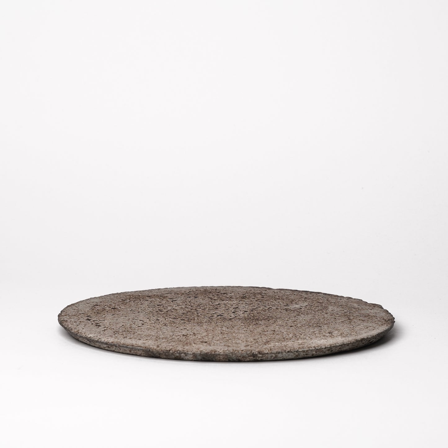 Akiko Yanagawa Flat Dinner Plate White