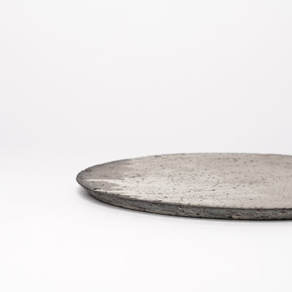 Akiko Yanagawa Flat Dinner Plate White