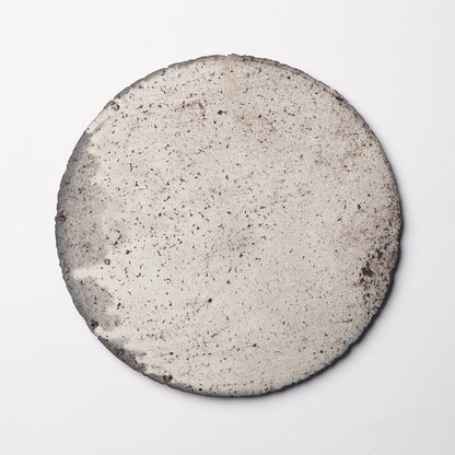 Akiko Yanagawa Flat Dinner Plate White