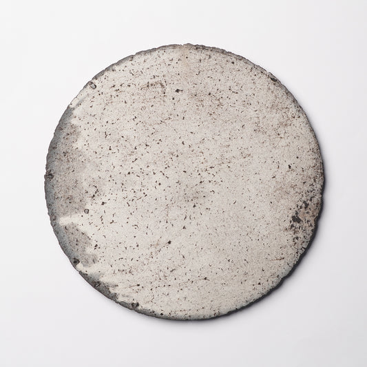 Akiko Yanagawa Flat Dinner Plate White