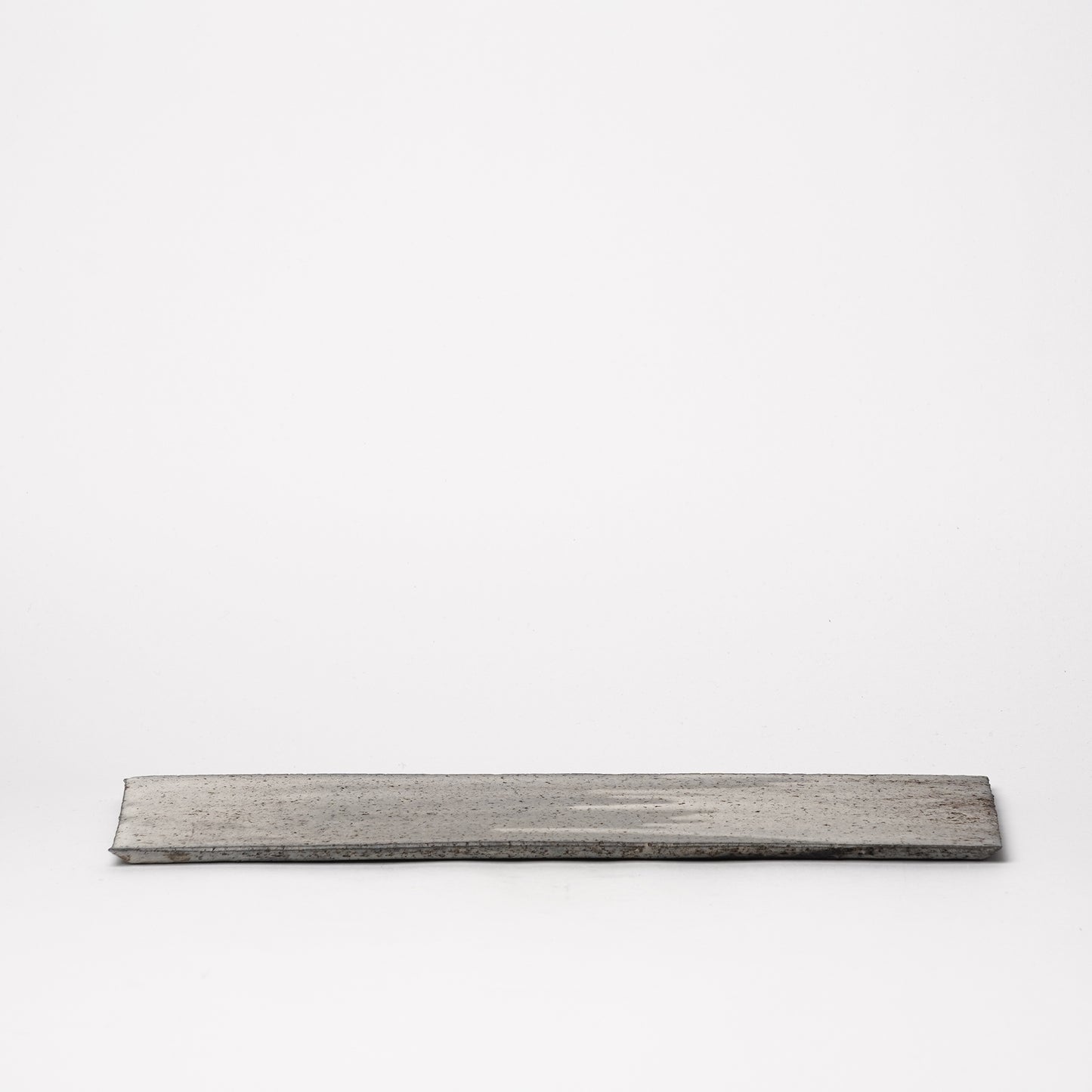 Akiko Yanagawa Flat rectangle Plate White