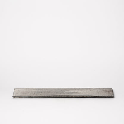 Akiko Yanagawa Flat rectangle Plate White