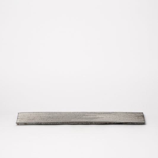 Akiko Yanagawa Flat rectangle Plate White