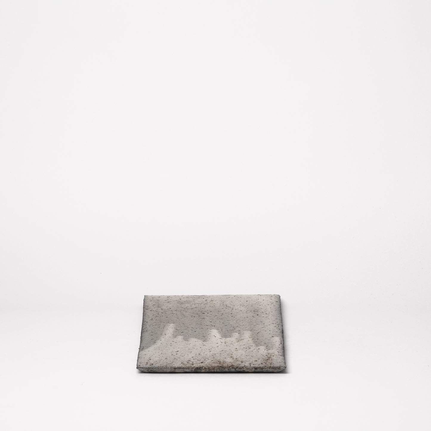 Akiko Yanagawa Flat rectangle Plate White