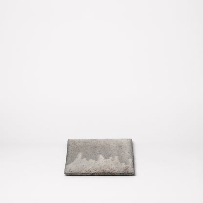 Akiko Yanagawa Flat rectangle Plate White