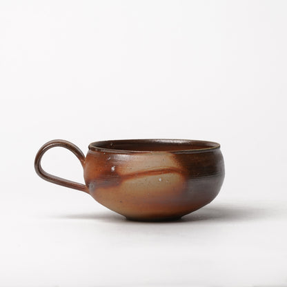 Ichiro Mori Soup Cup Bizen Woodfired