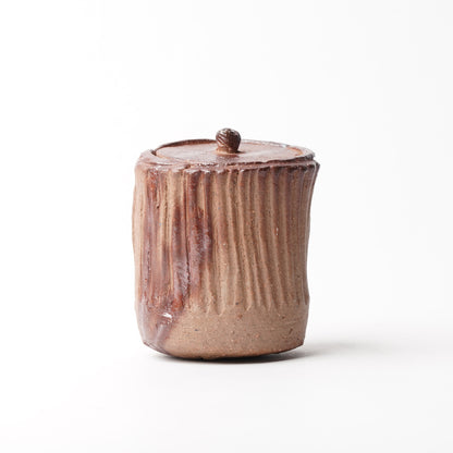 Ichiro Mori Futamono Container Bizen Woodfired