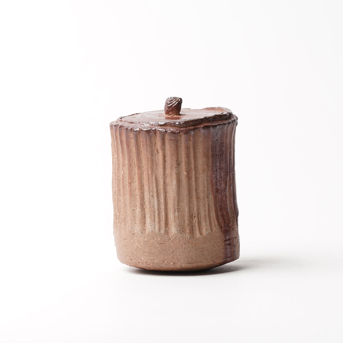 Ichiro Mori Futamono Container Bizen Woodfired