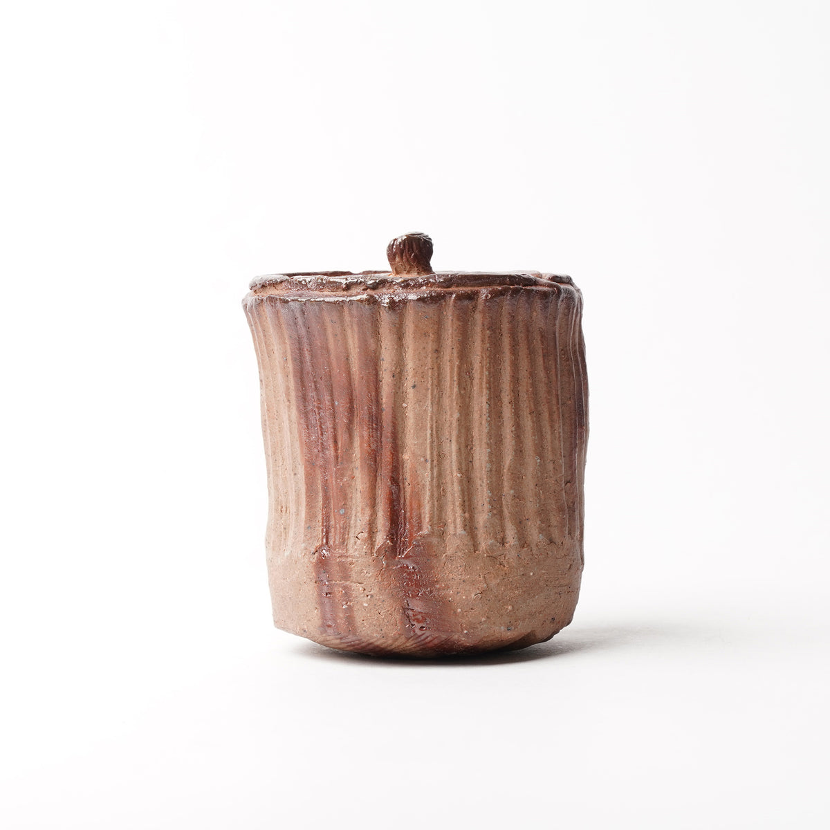 Ichiro Mori Futamono Container Bizen Woodfired