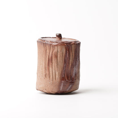 Ichiro Mori Futamono Container Bizen Woodfired