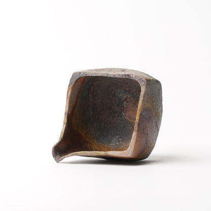 Ichiro Mori Katakuchi Sake Server Bizen Woodfired