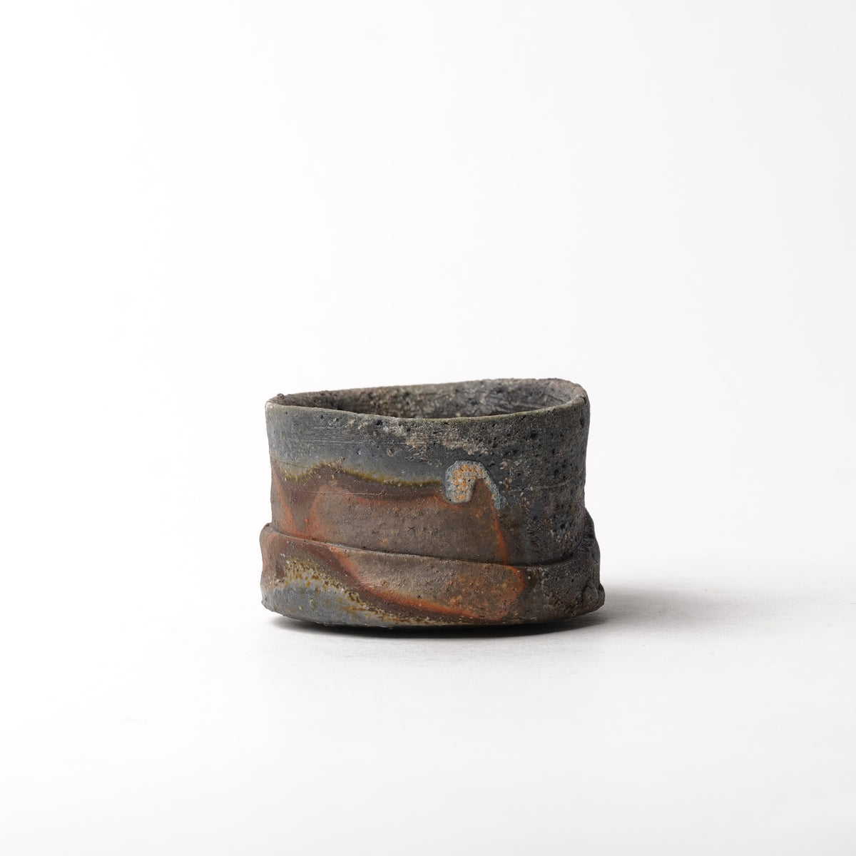 Ichiro Mori Guinomi Sake Cup Bizen Woodfired