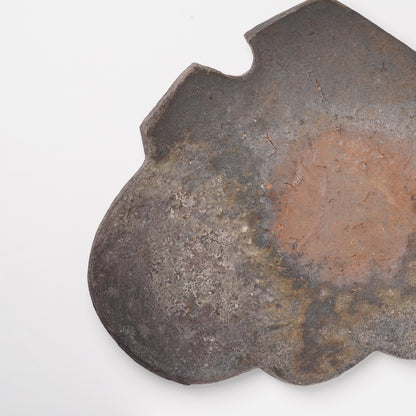 Ichiro Mori Extra Large Plate Bizen Woodfired
