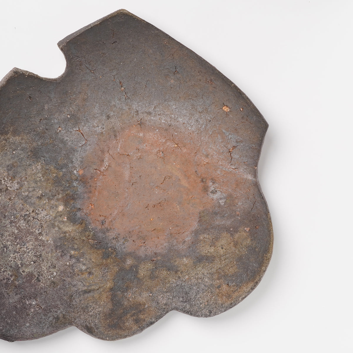 Ichiro Mori Extra Large Plate Bizen Woodfired