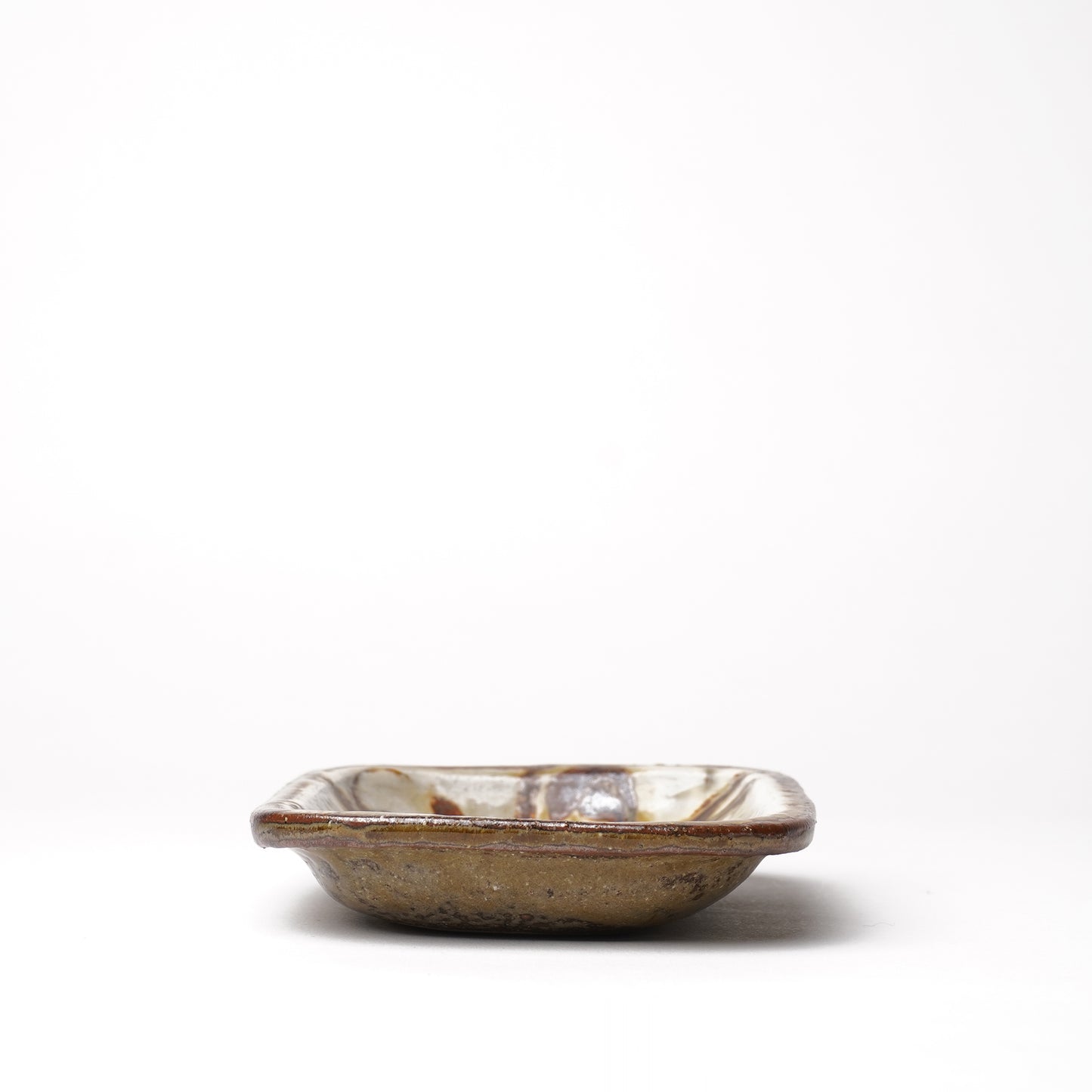 Fumotogama Shodaiyaki Slipware Rectangle Mini Plate