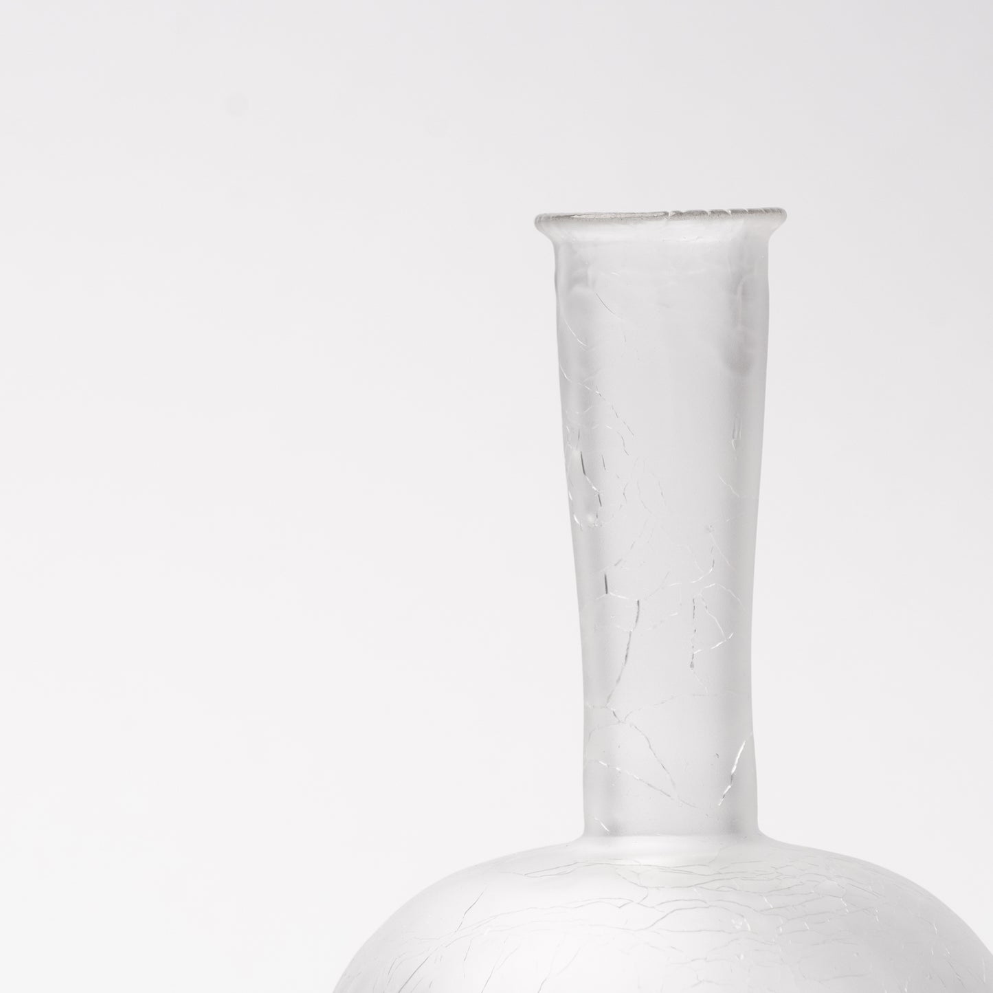 Daisaku Hashimura Crack Glass Vase Cloud