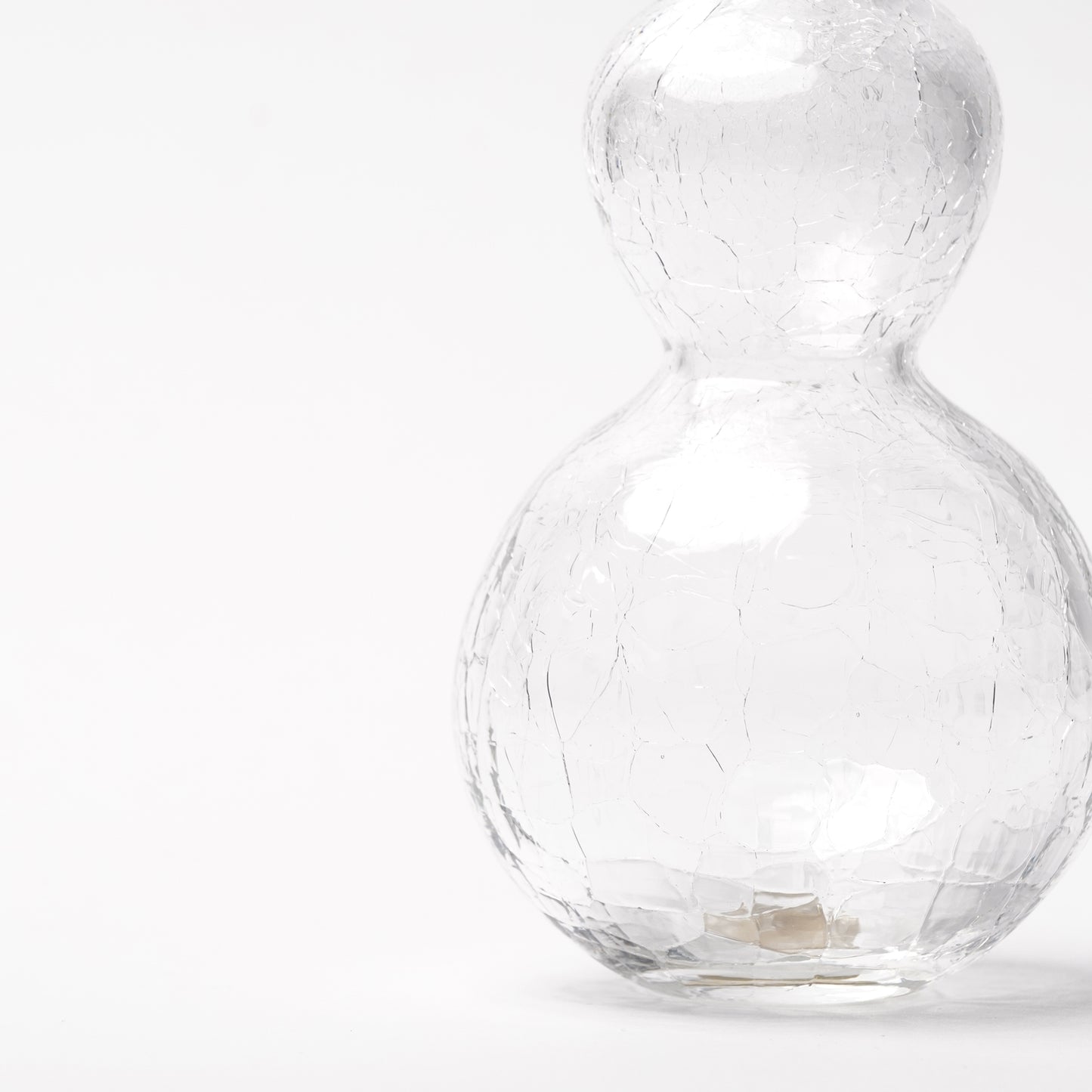 Daisaku Hashimura Crack Glass Tokkuri Sake Server