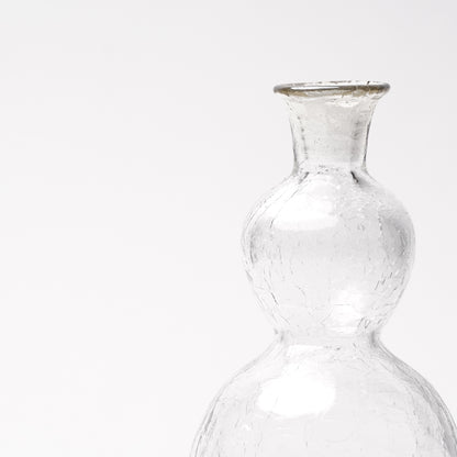 Daisaku Hashimura Crack Glass Tokkuri Sake Server