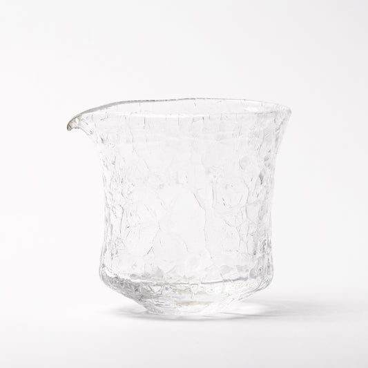 Daisaku Hashimura Double Crack Glass Katakuchi Sake Server