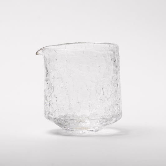 Daisaku Hashimura Double Crack Glass Katakuchi Sake Server