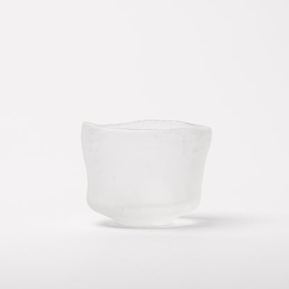 Daisaku Hashimura Cloud Double Crack Glass Guinomi Sake Cup