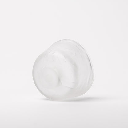 Daisaku Hashimura Cloud Double Crack Glass Guinomi Sake Cup