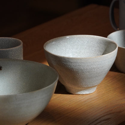 Hyouzangama Kairagi Crackle Glaze Bowl Donburi