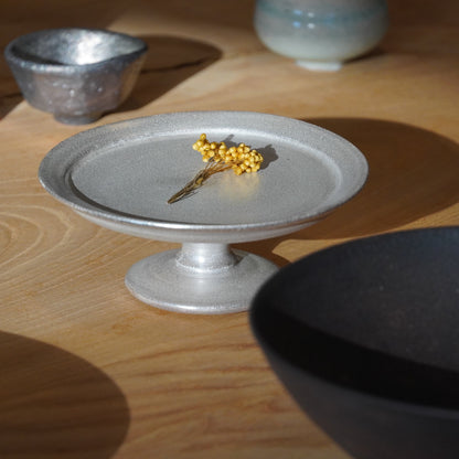 Yuta Tsukamoto Small Compote Silver