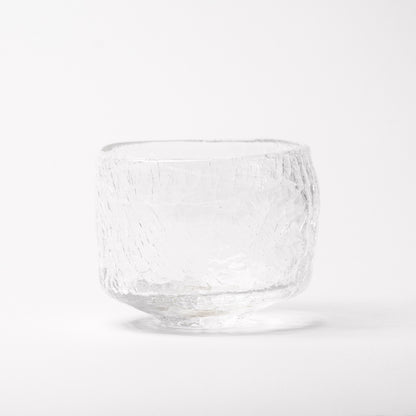 Daisaku Hashimura Double Crack Glass Matcha Bowl