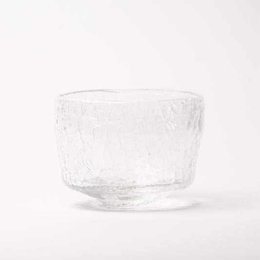 Daisaku Hashimura Double Crack Glass Matcha Bowl