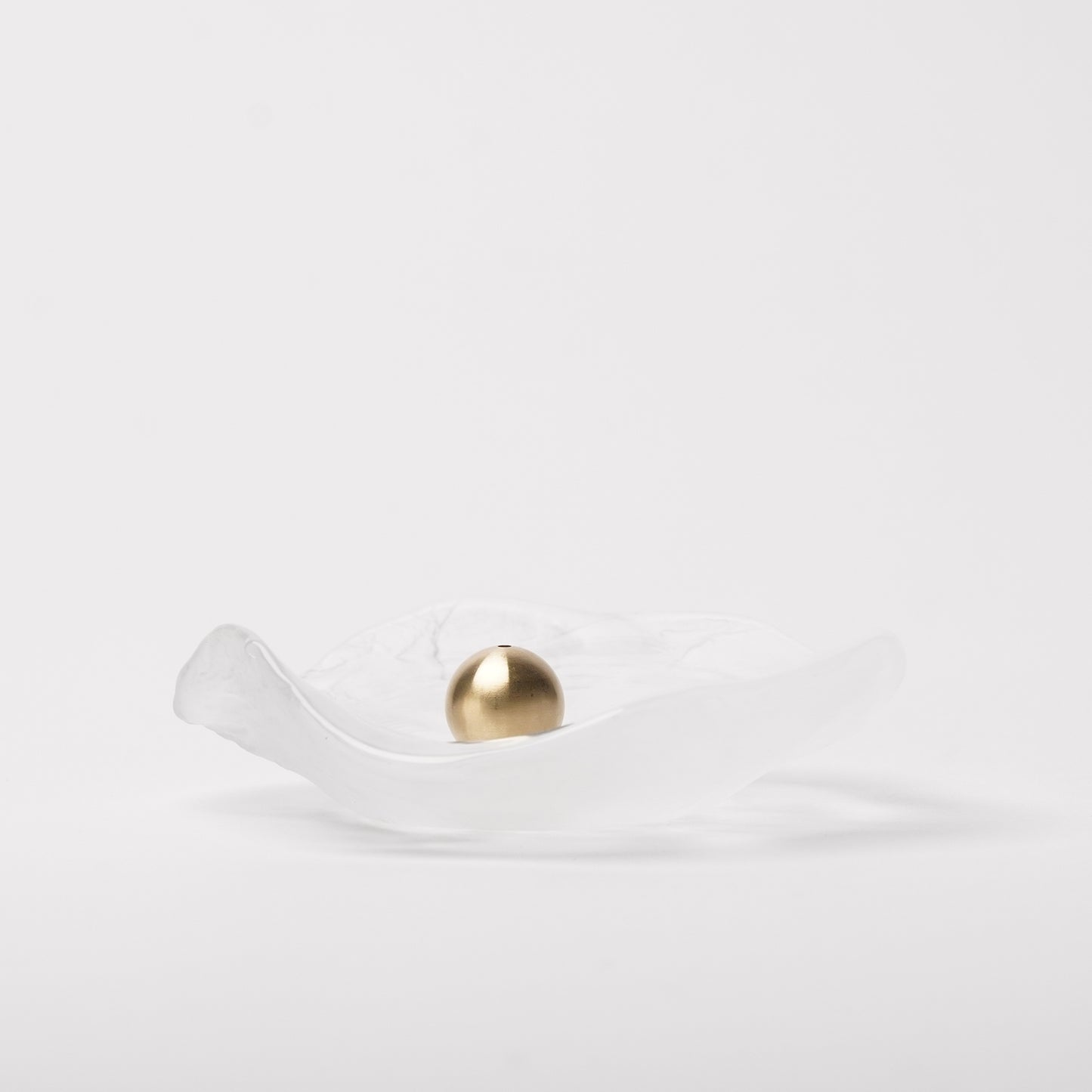 Daisaku Hashimura Glass Incense Holder Cloud