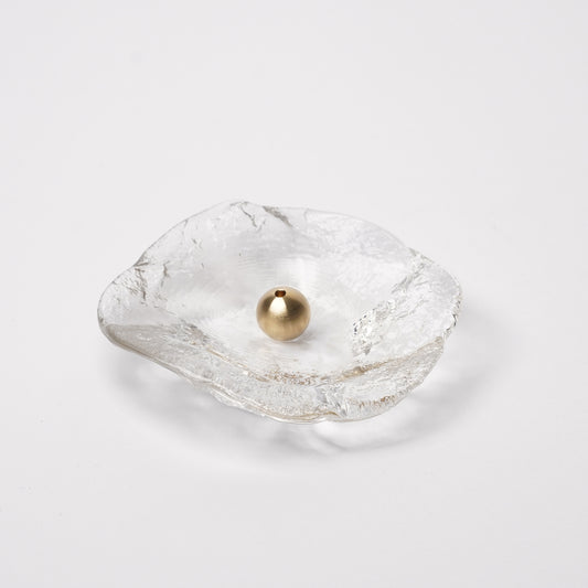 Daisaku Hashimura Glass Incense Holder