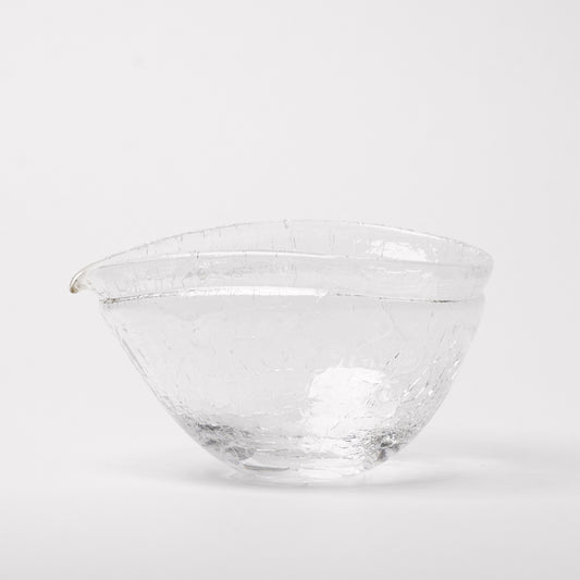 Daisaku Hashimura Crack Glass Katakuchi Sake Server