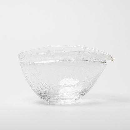 Daisaku Hashimura Crack Glass Katakuchi Sake Server