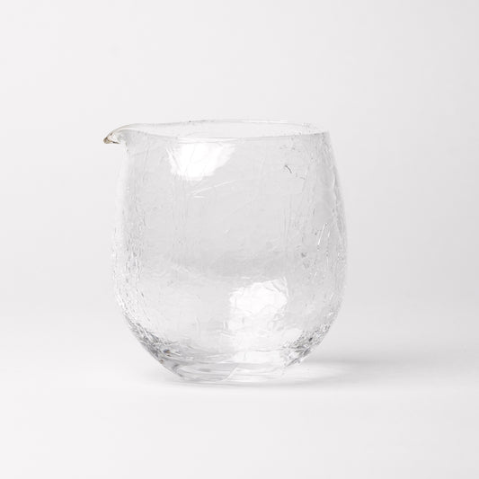 Daisaku Hashimura Crack Glass Katakuchi Sake Server