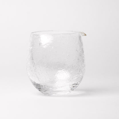 Daisaku Hashimura Crack Glass Katakuchi Sake Server