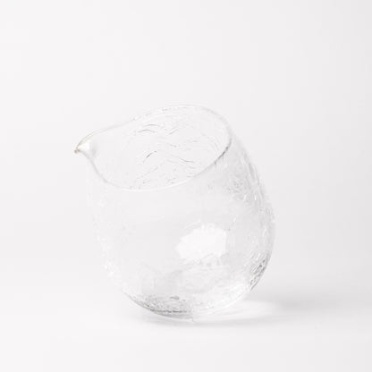 Daisaku Hashimura Crack Glass Katakuchi Sake Server