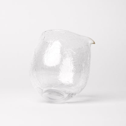 Daisaku Hashimura Crack Glass Katakuchi Sake Server