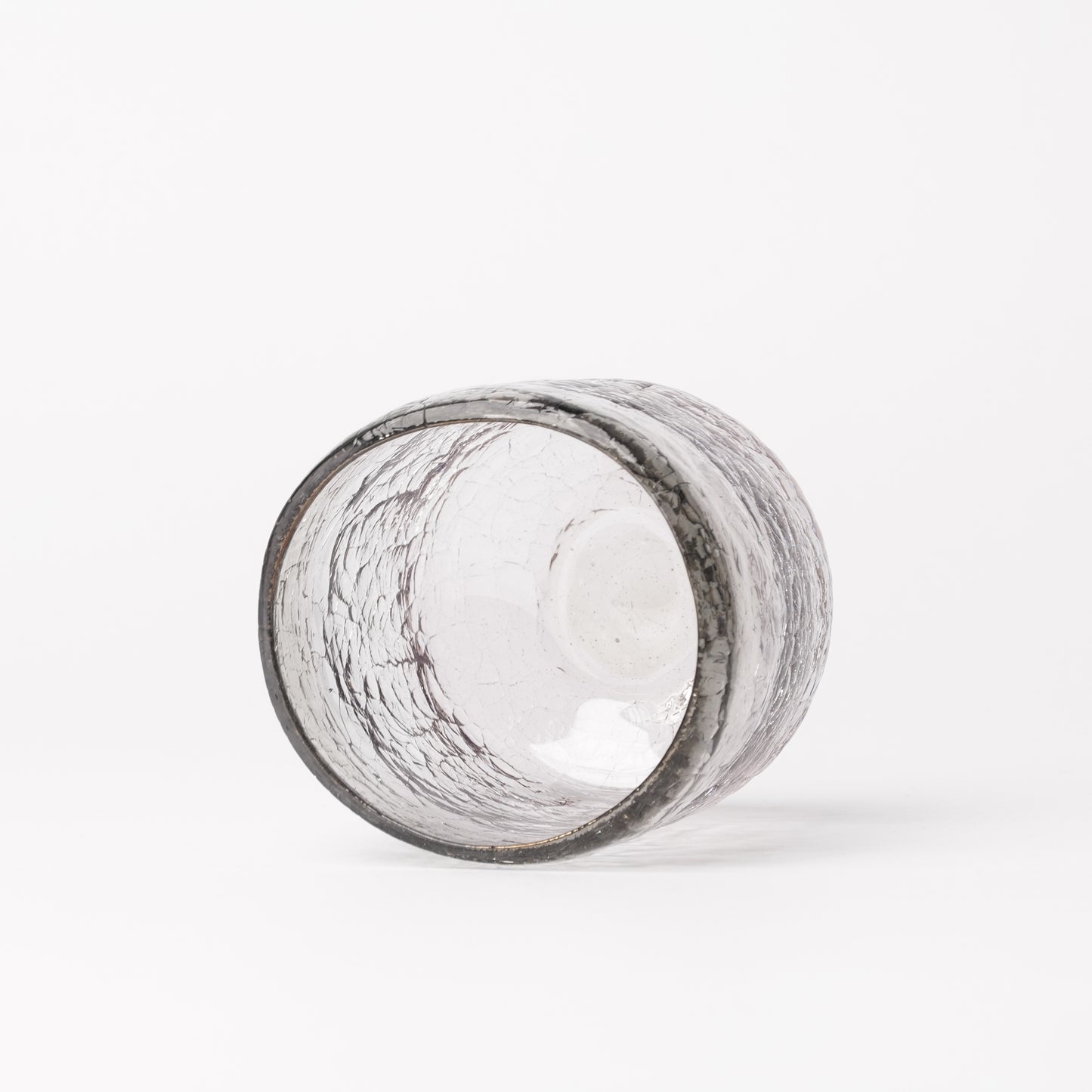 Daisaku Hashimura Grey Double Crack Glass