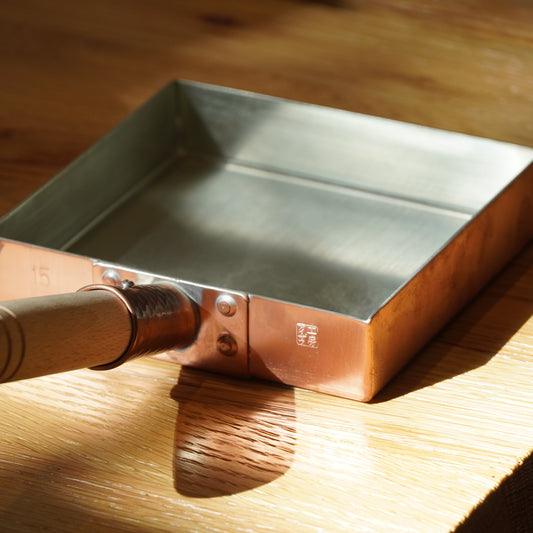 Kobo Aizawa Copper Tamagoyaki Pan