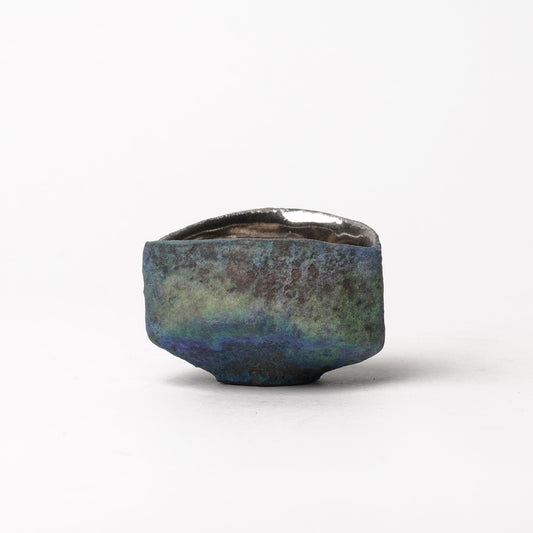 Yusuke Wakasa Guinomi Sake Cup with Platinum