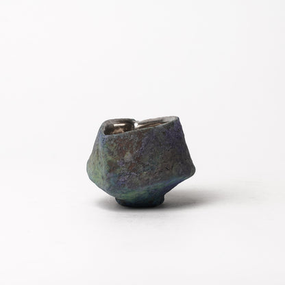 Yusuke Wakasa Guinomi Sake Cup with Platinum