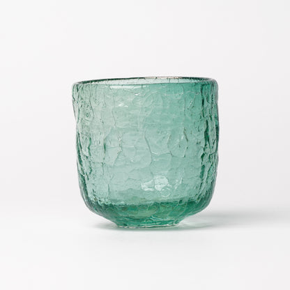 Daisaku Hashimura Double Crack Glass Green